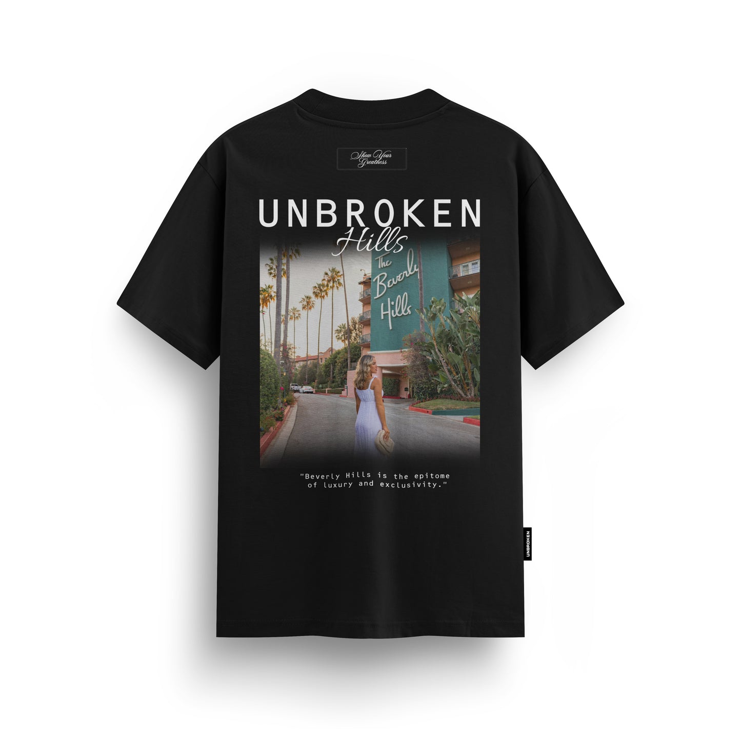 Camiseta Beverly Walking - 220 gramos - Over size