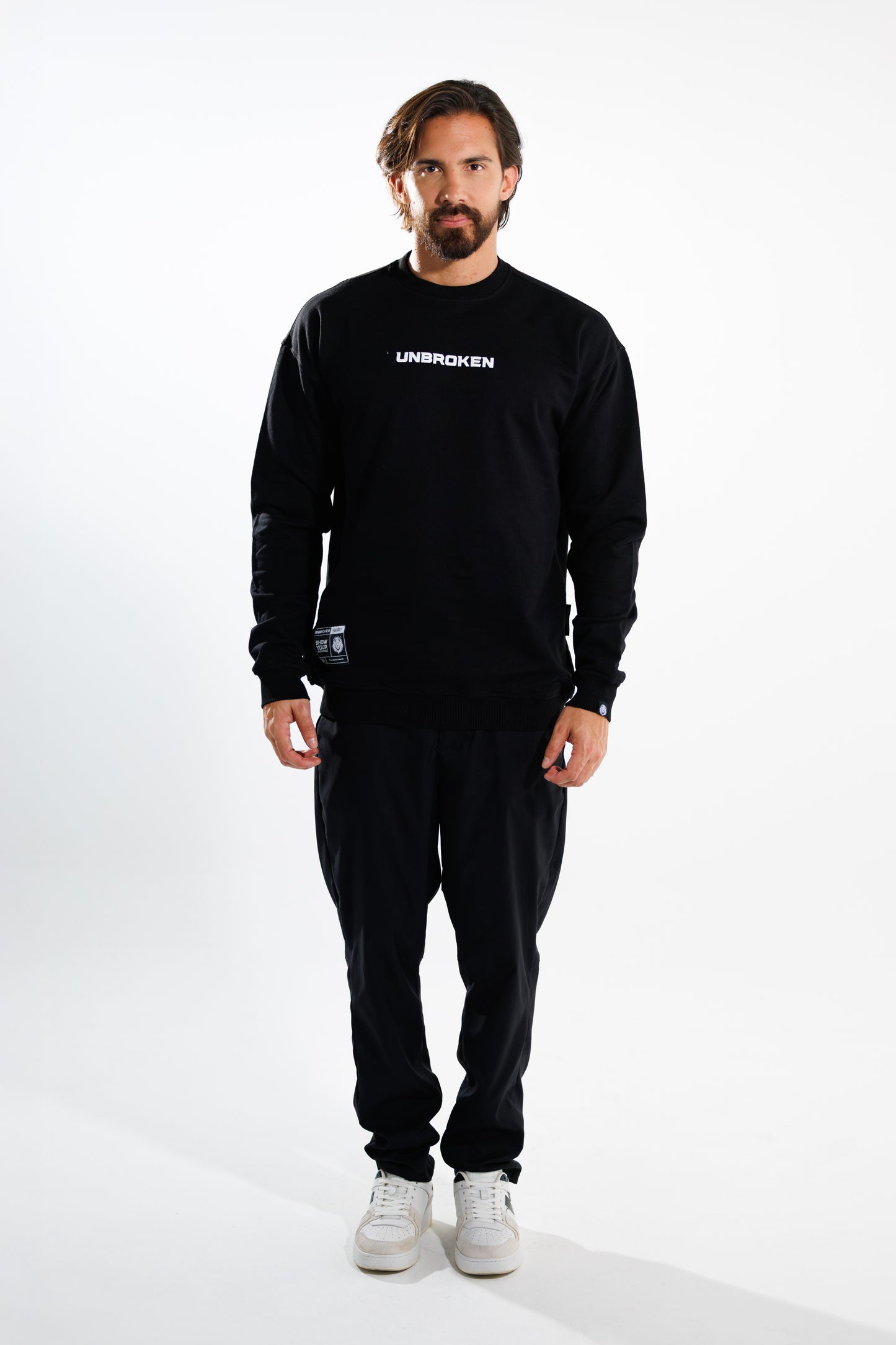 Hoodie 305 gramos voyage: 100% Algodón peruano - Black