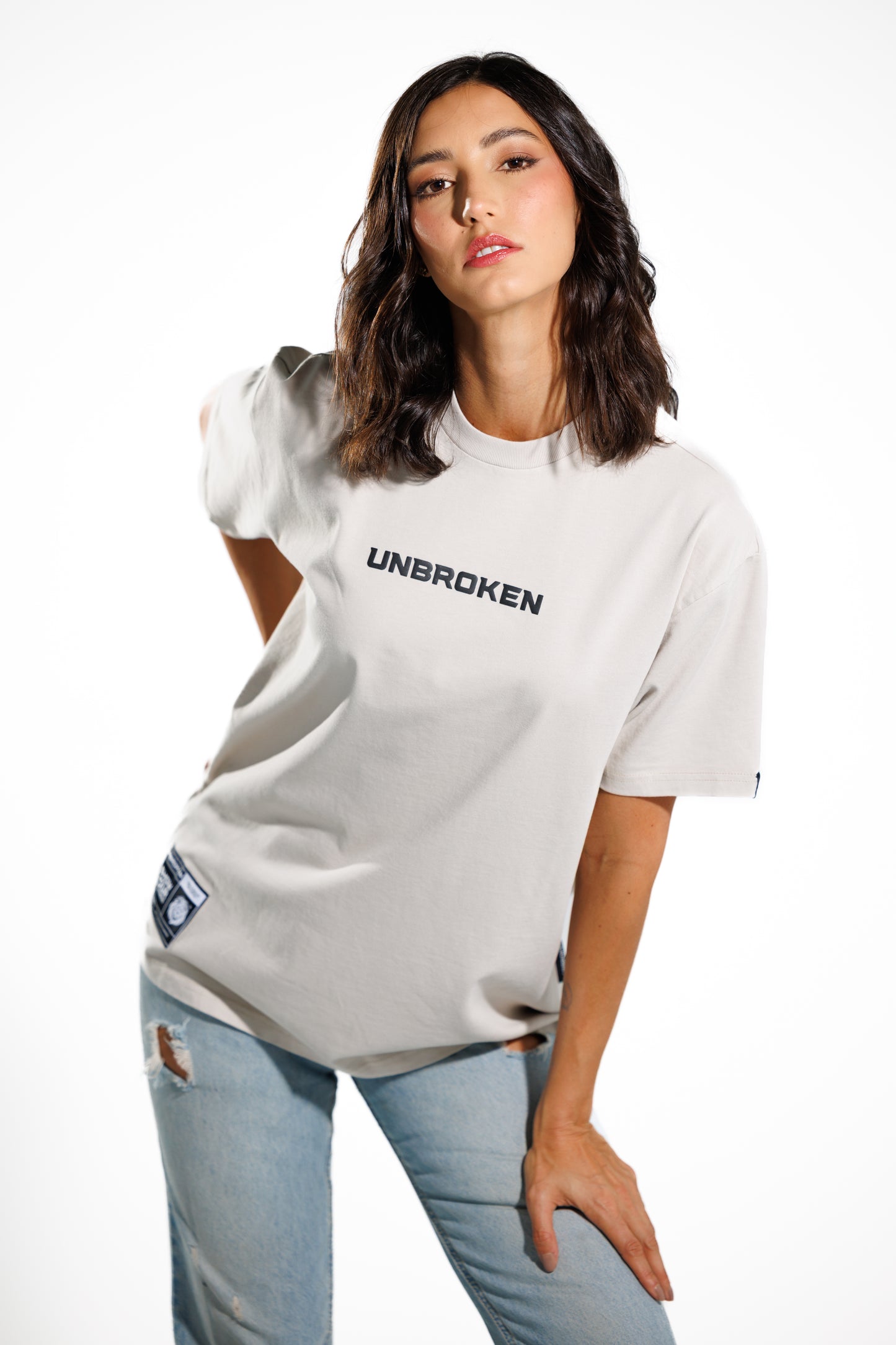 Camiseta Classic 200 gramos Semi-Oversize: Más que un básico - Beige