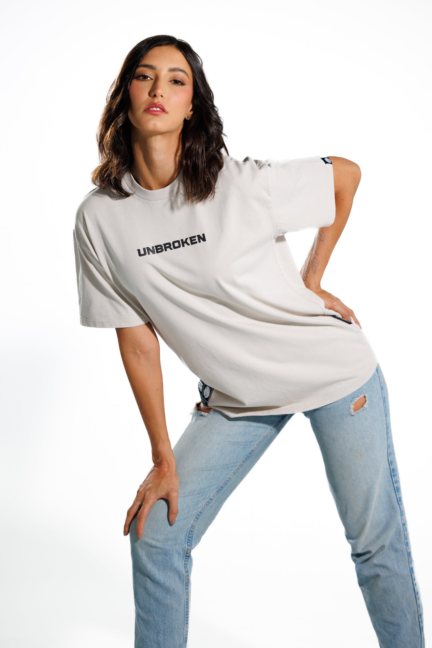 Camiseta Classic 200 gramos Semi-Oversize: Más que un básico - Beige