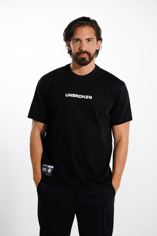 Camiseta Classic 250 gramos Semi-Oversize: Más que un básico -black