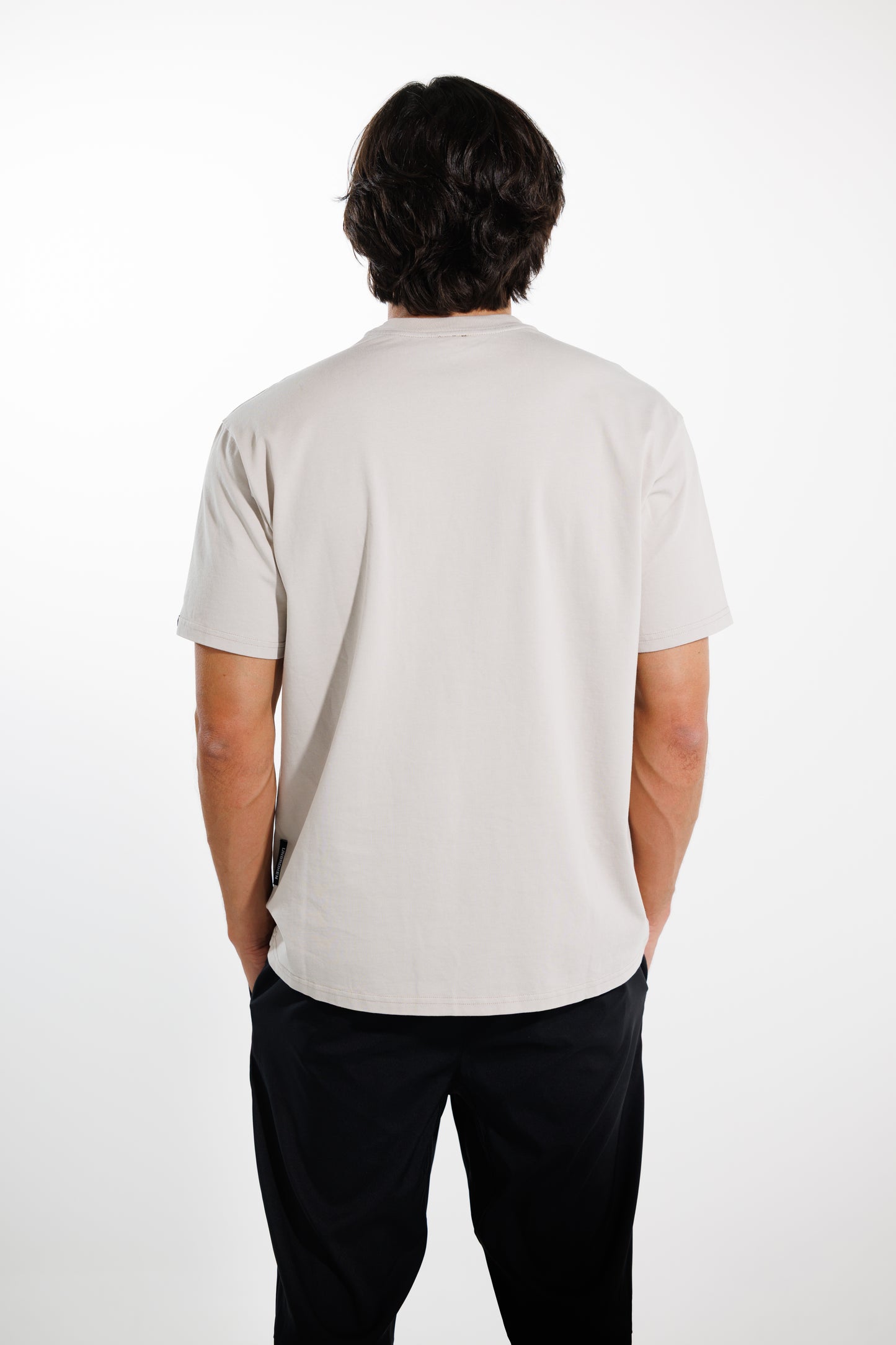 Camiseta Basic 250 gramos Semi-Oversize: Más que un básico - Beige