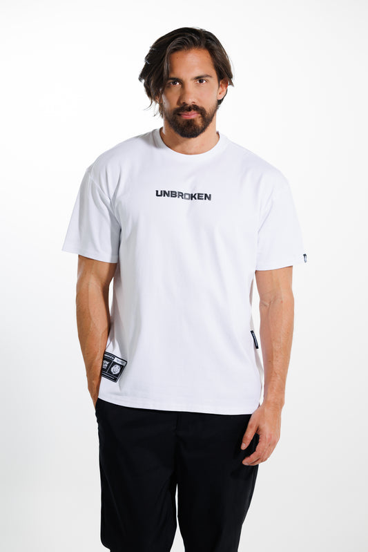 Camiseta Classic 190 gramos Semi-Oversize: Más que un básico - White