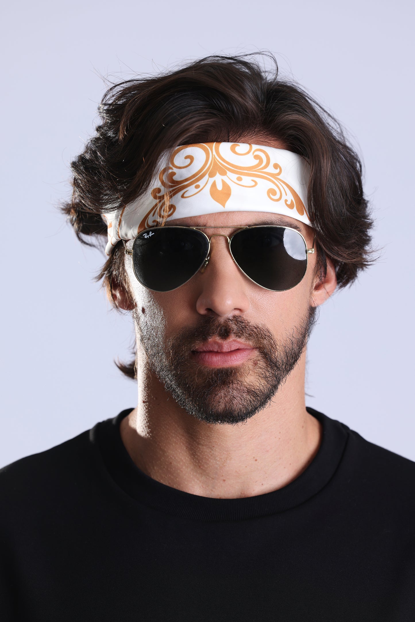 Pañoleta Unbroken NY Gold -White - Hombre