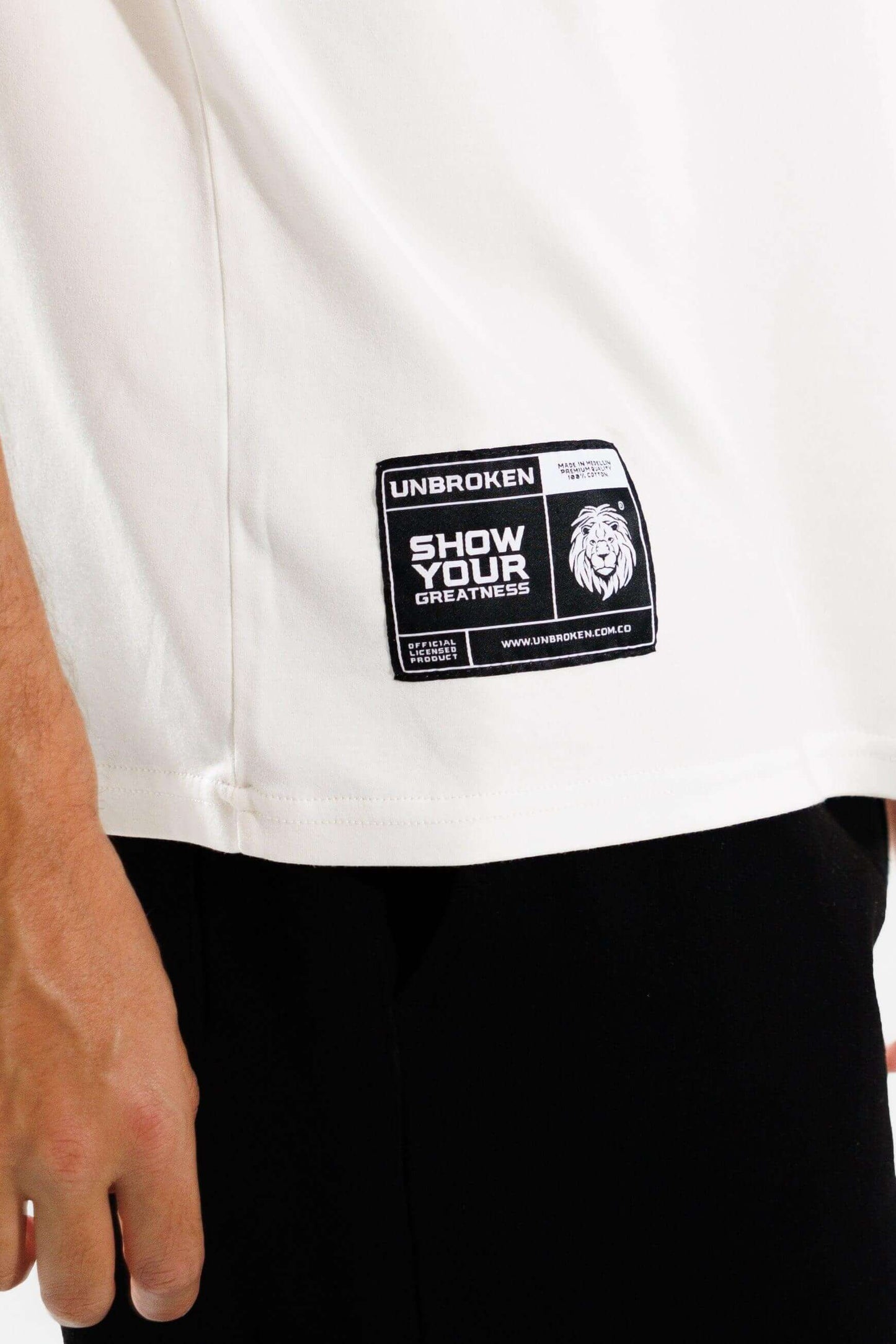 Camiseta regular fit 190 gramos Triumph: 100% Algodón peruano - Unbroken