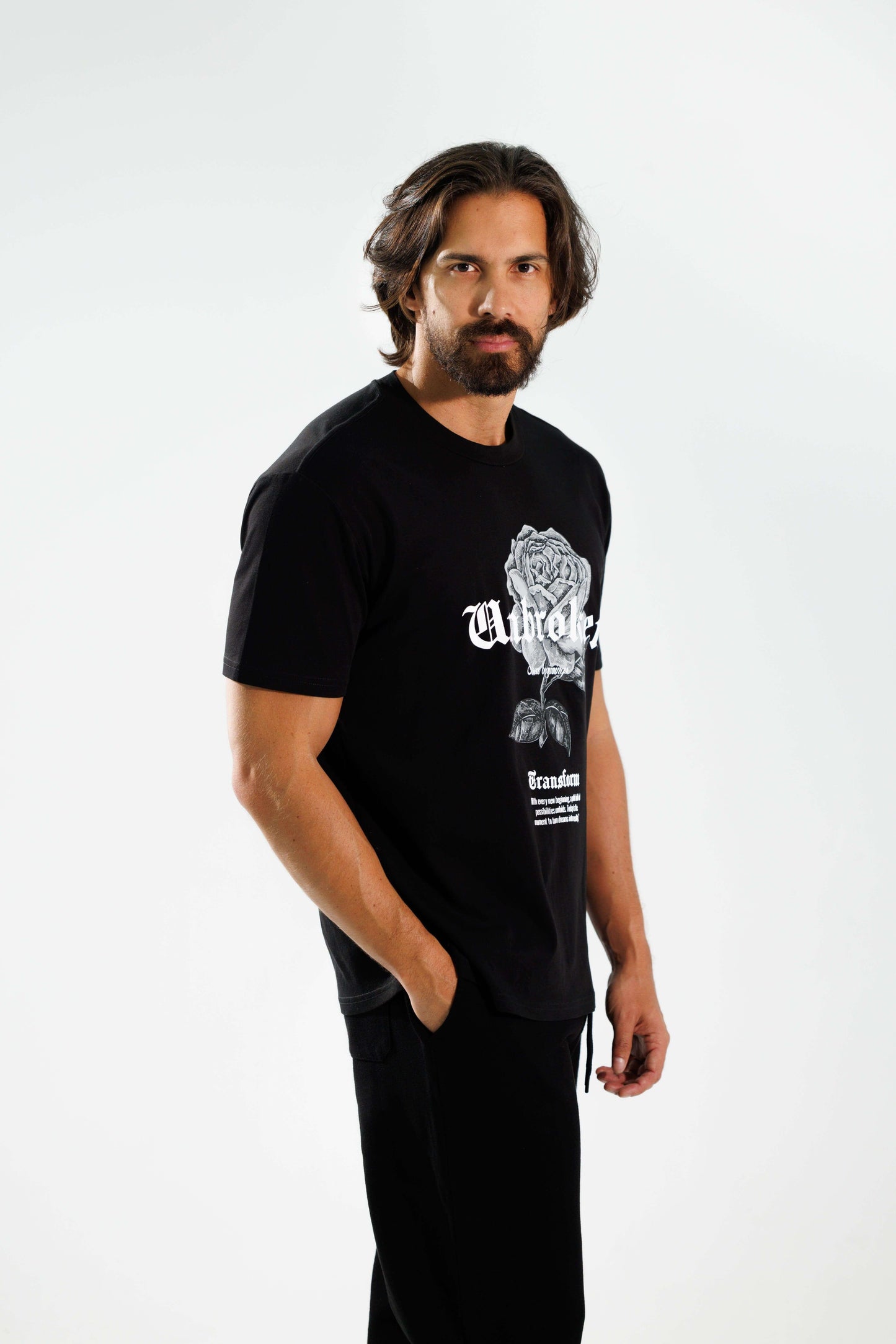Camiseta regular fit 190 gramos Rose: Grandeza y Renacer - Unbroken