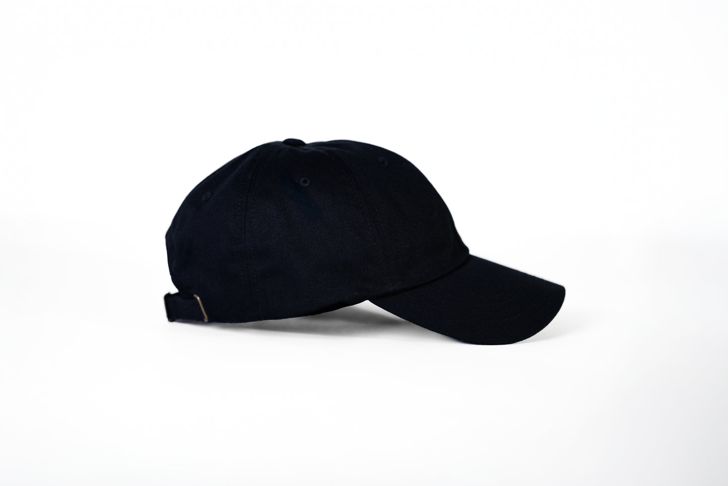 gorra - cap sin horma black - lateral 2