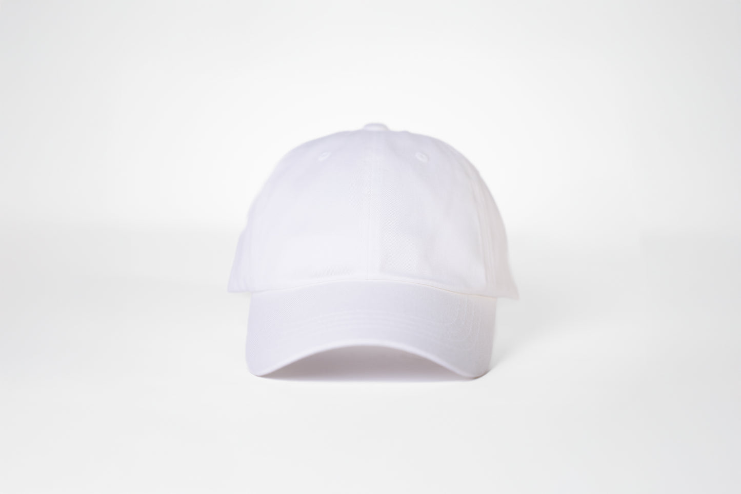 gorra - cap sin horma white -frente