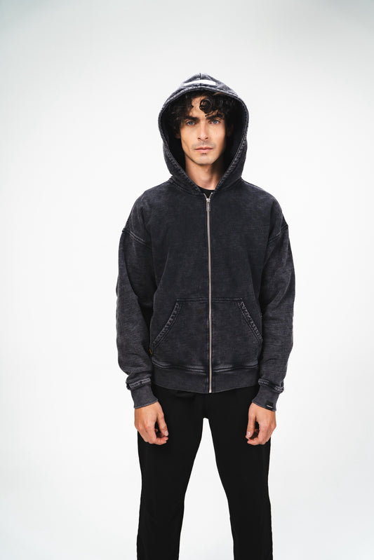 UNBROKEN ZIP HOODIE — HEAVYWEIGHT 420G