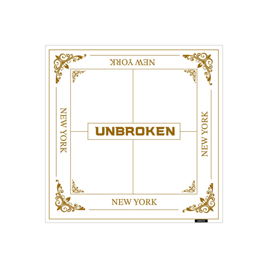 Pañoleta Unbroken NY Gold -White