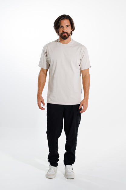 Camiseta Basic 250 gramos Semi-Oversize: Más que un básico - Beige