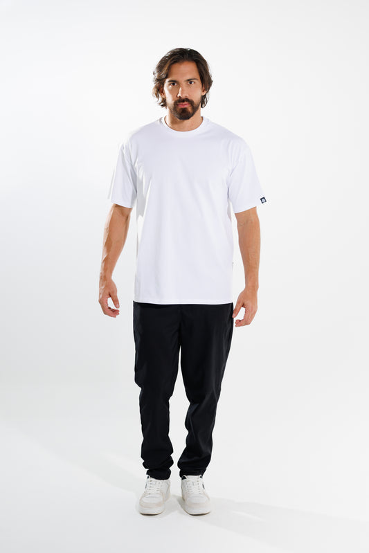 Camiseta Basic 250 gramos Semi-Oversize: Más que un básico - White