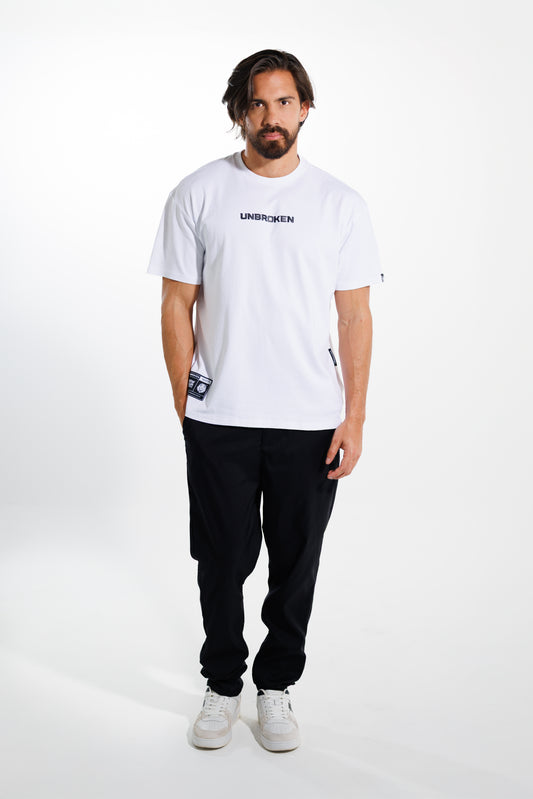 Camiseta Classic 190 gramos Semi-Oversize: Más que un básico - White