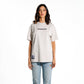 Camiseta Classic 200 gramos Semi-Oversize: Más que un básico - Beige 2