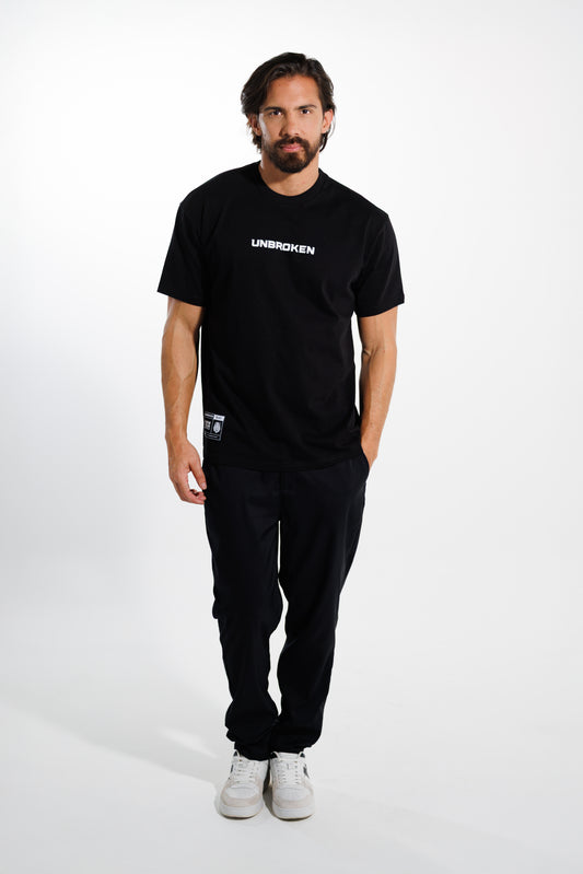 Camiseta Classic 250 gramos Semi-Oversize: Más que un básico -black