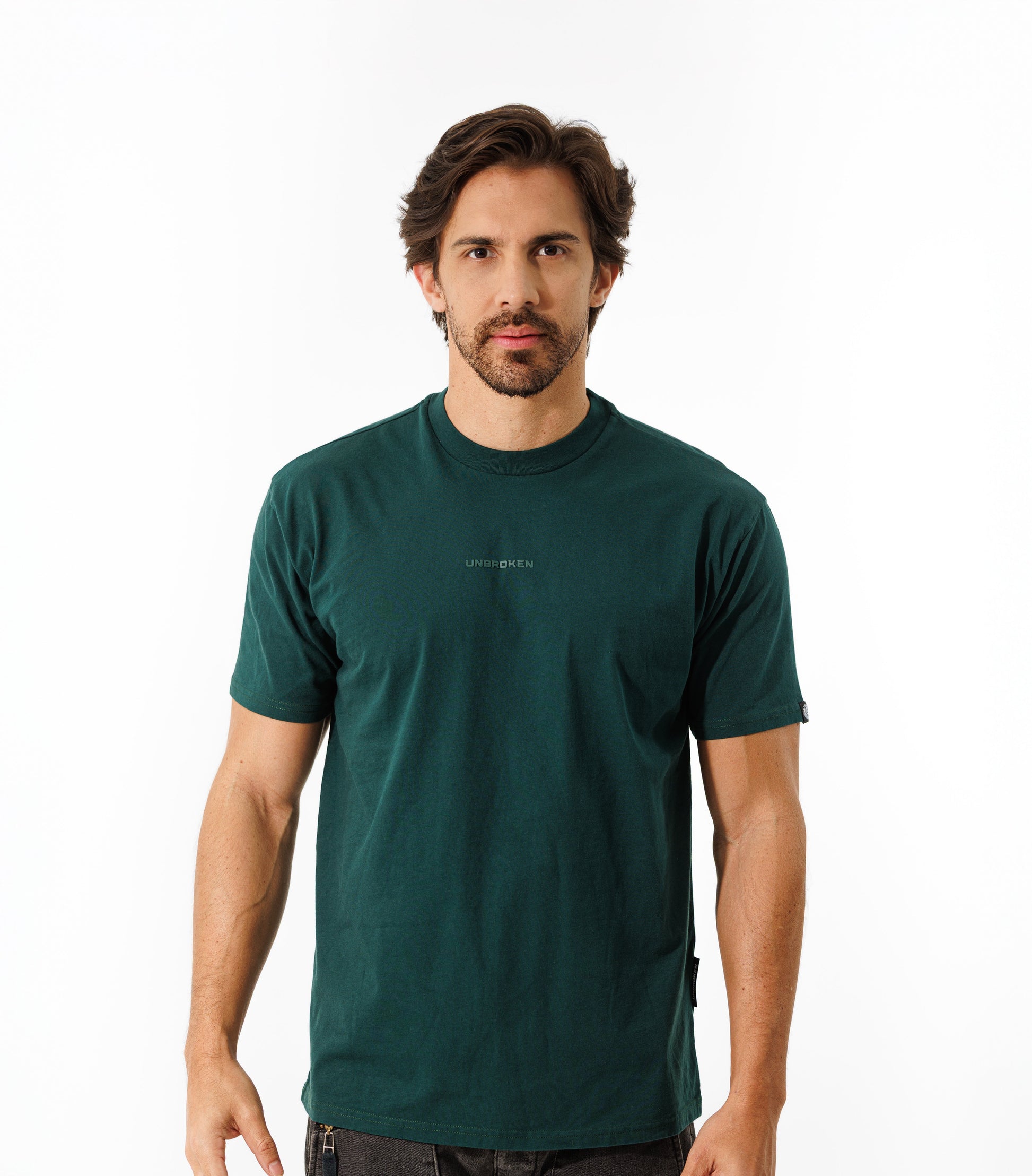 Camiseta verde esmeralda - tono