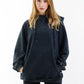 Hoodie Unbroken Classic - Black Acid Wash - Women