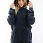 Hoodie Unbroken Classic - Black Acid Wash - Women