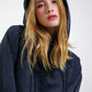 Hoodie Unbroken Classic - Black Acid Wash - Women