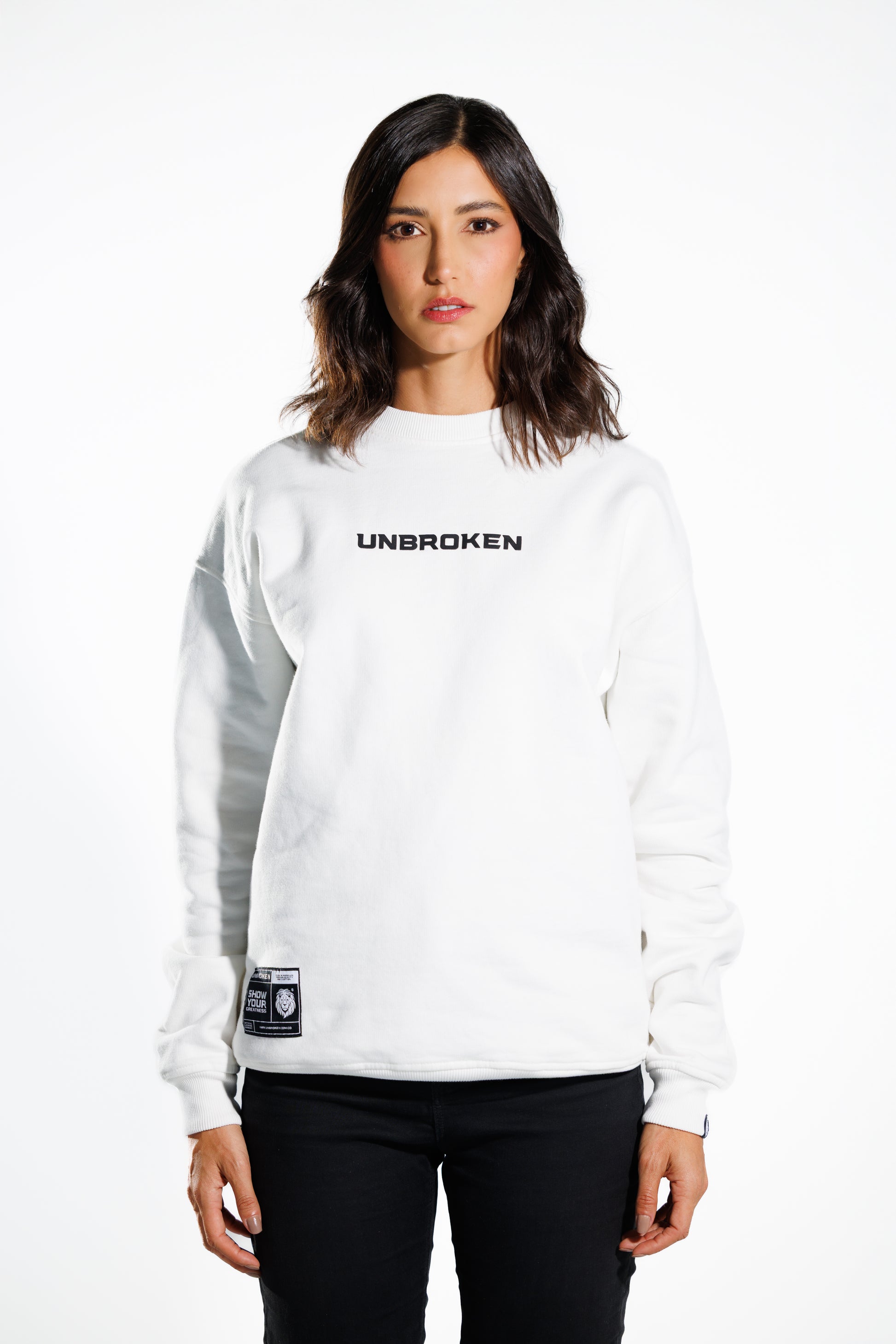 Hoodie - buso blanco mujer