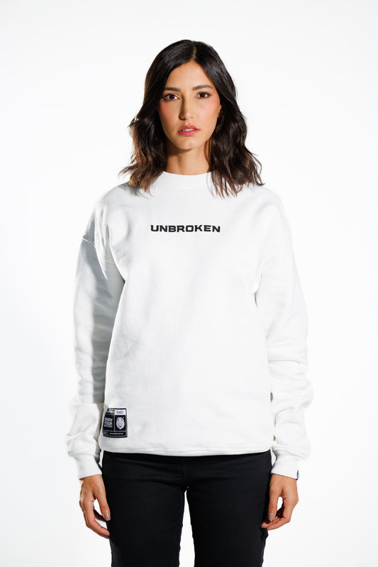 Hoodie - buso blanco mujer