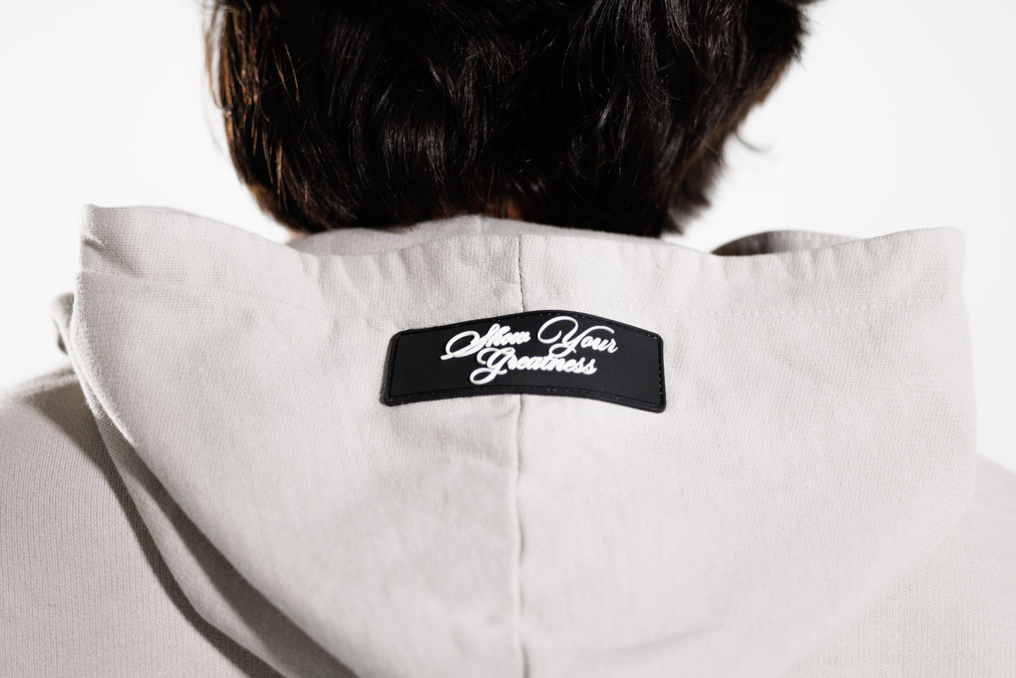 Hoodie 305 gramos Classic: 100% Algodón peruano -detalle chompa