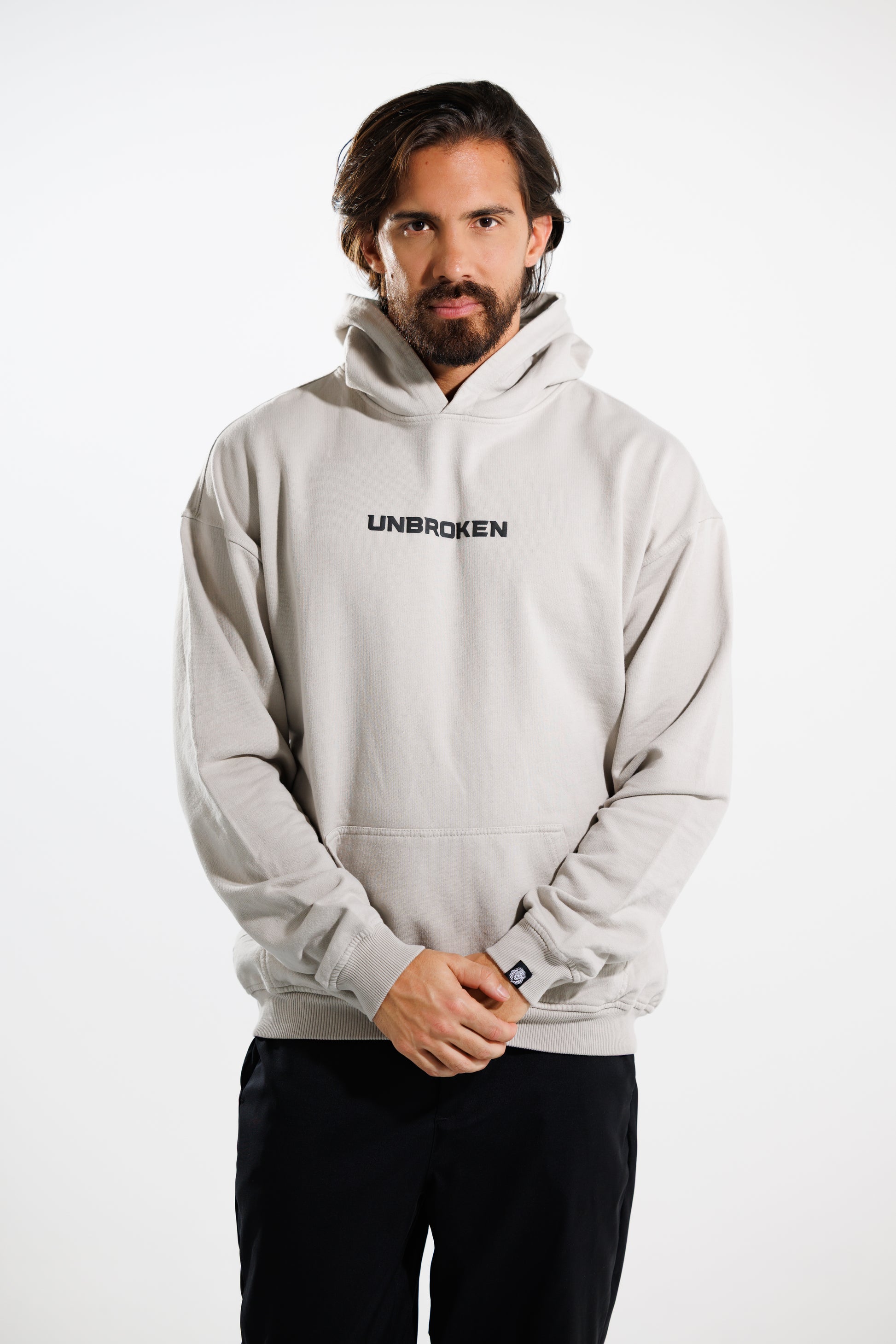 Hoodie 305 gramos Classic: 100% Algodón peruano -frente