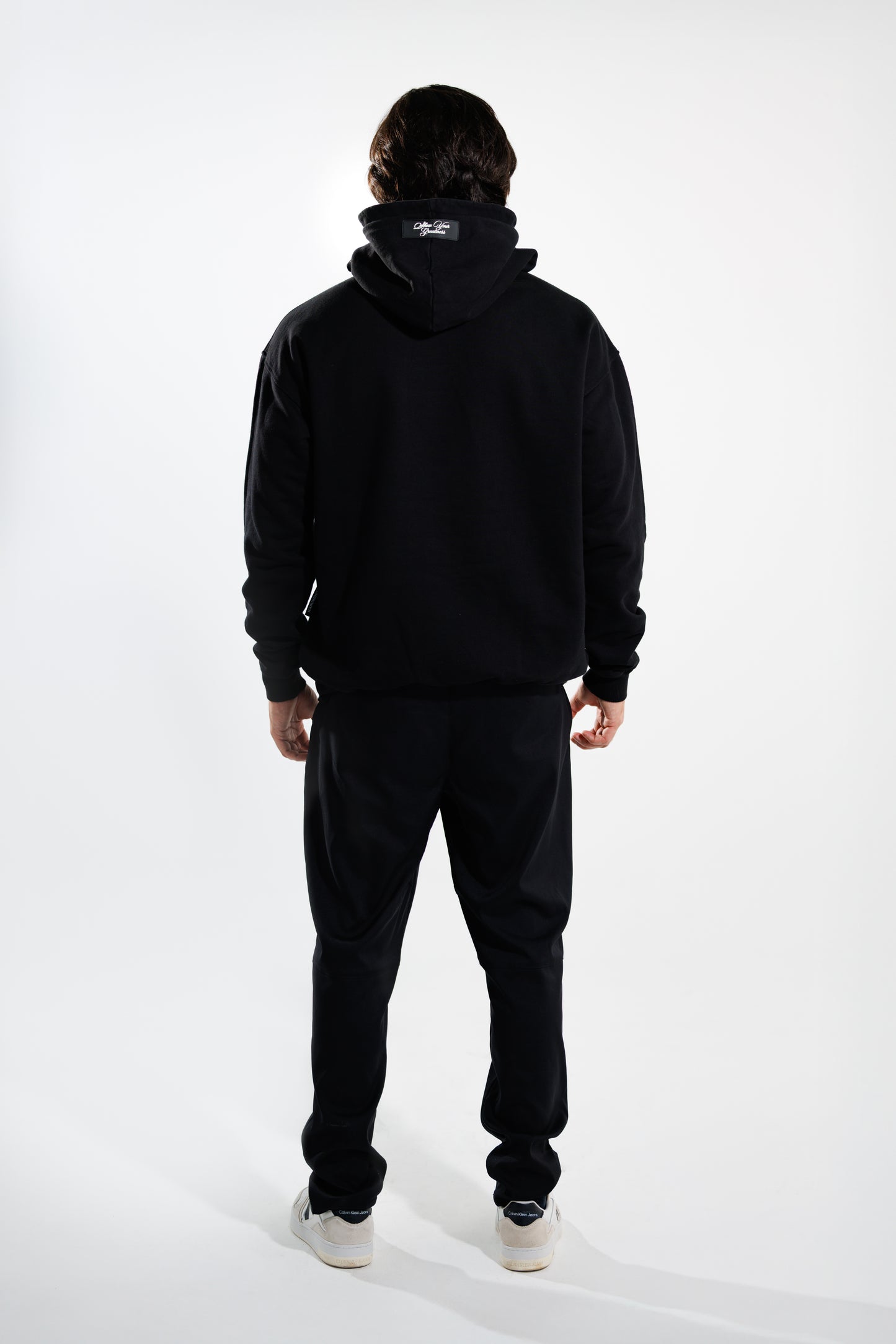 Hoodie 375 gramos Classic: 100% Algodón peruano - espalda