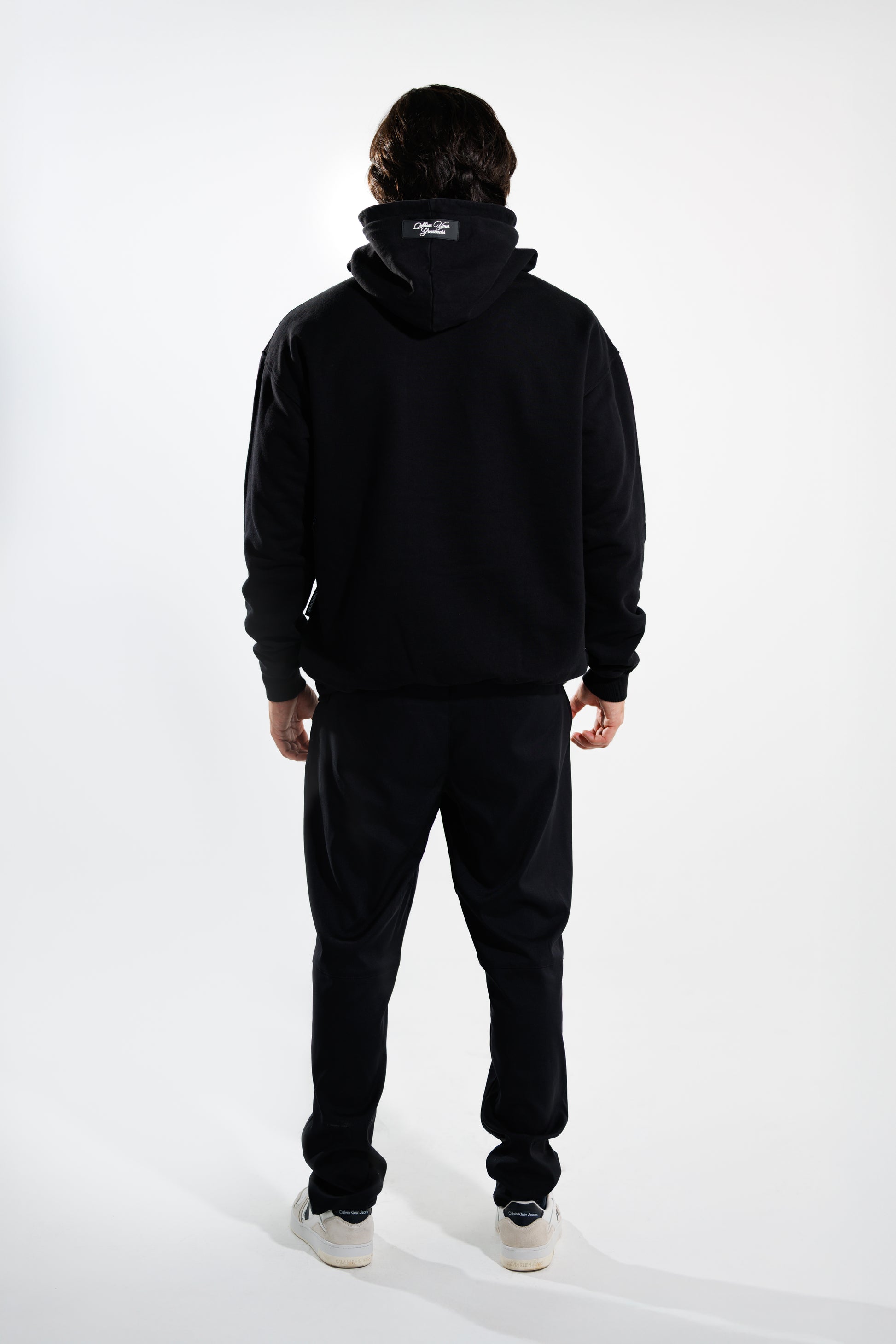 Hoodie 375 gramos Classic: 100% Algodón peruano - espalda