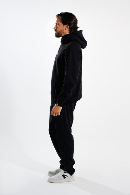 Hoodie 375 gramos Classic: 100% Algodón peruano - lateral