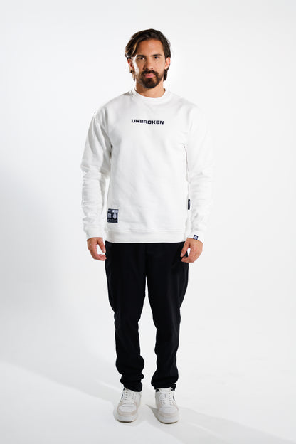 Hoodie 375 gramos voyage: 100% Algodón peruano - White