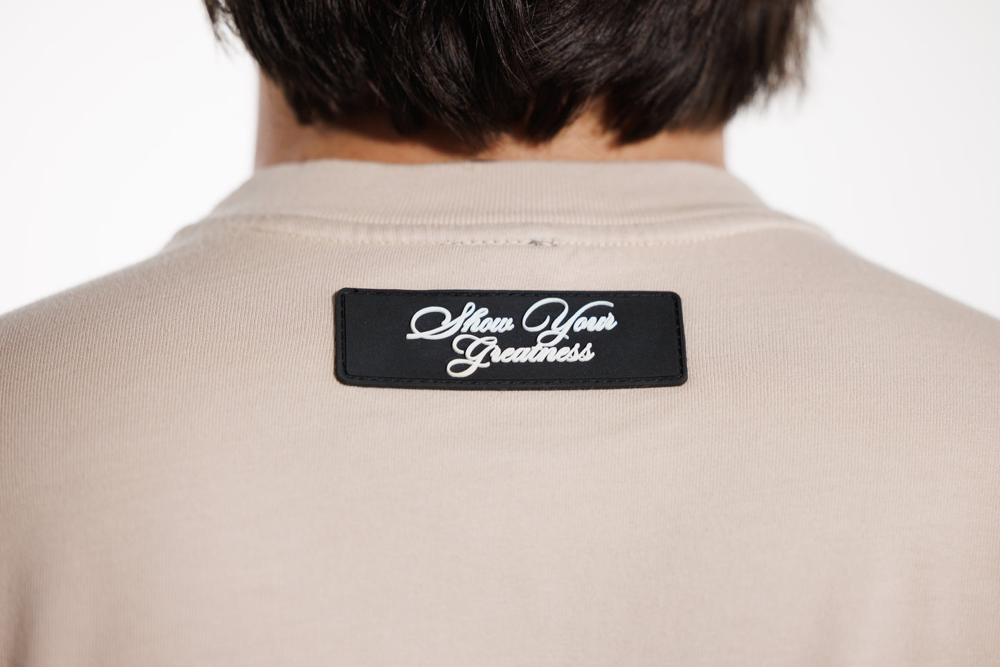 Camiseta Classic 200 gramos Semi-oversize: Más que un básico - Beige
