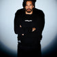 Hoodie 305 gramos Voyage: 100% Algodón peruano - Black