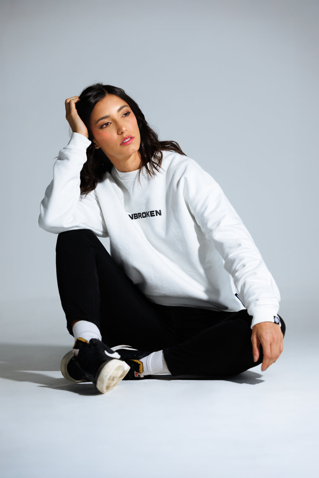 Hoodie 375 gramos voyage: 100% Algodón peruano - Classic - White