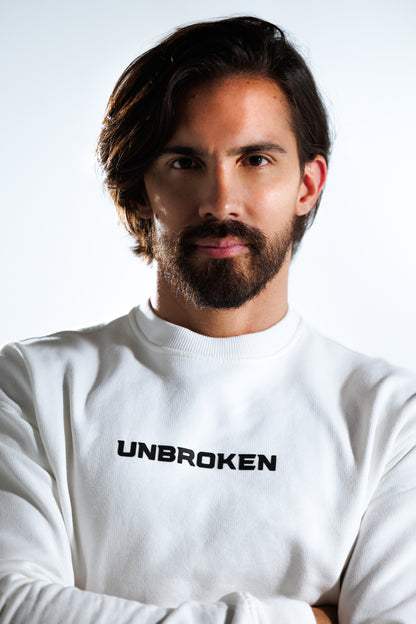 Hoodie 375 gramos Voyage: 100% Algodón peruano - White