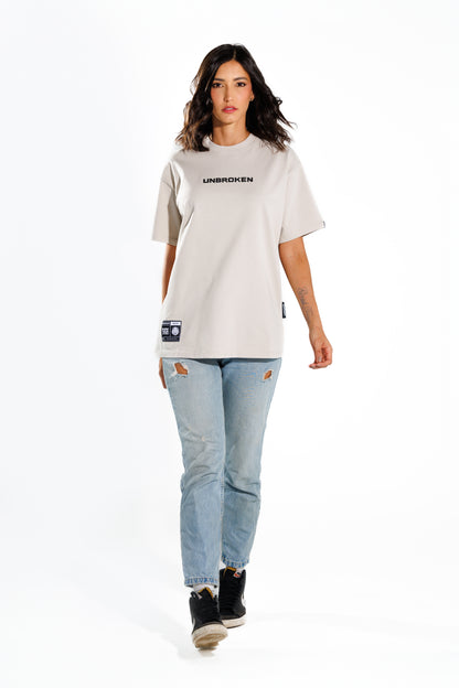 Camiseta Classic 200 gramos Semi-Oversize: Más que un básico - Beige