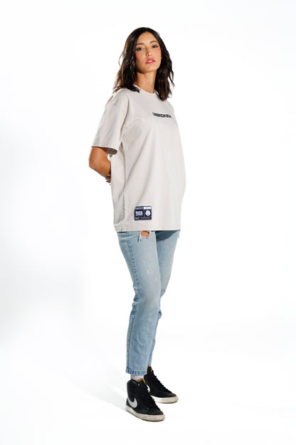 Camiseta Classic 200 gramos Semi-Oversize: Más que un básico - Beige