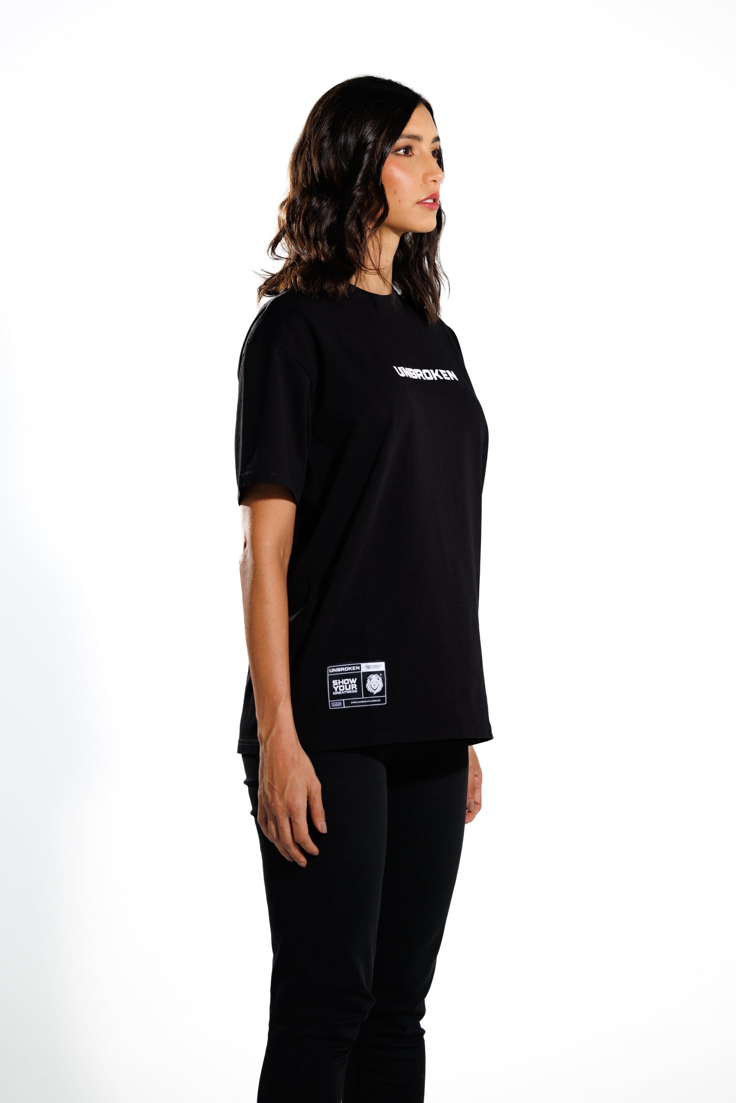 Camiseta Classic 250 gramos Semi-Oversize: Más que un básico - Black