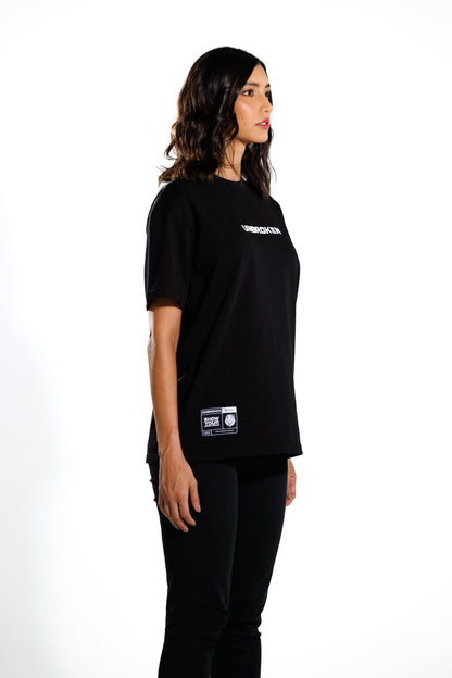 Camiseta Classic 250 gramos Semi-Oversize: Más que un básico - Black