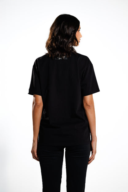 Camiseta Classic 250 gramos Semi-Oversize: Más que un básico - Black