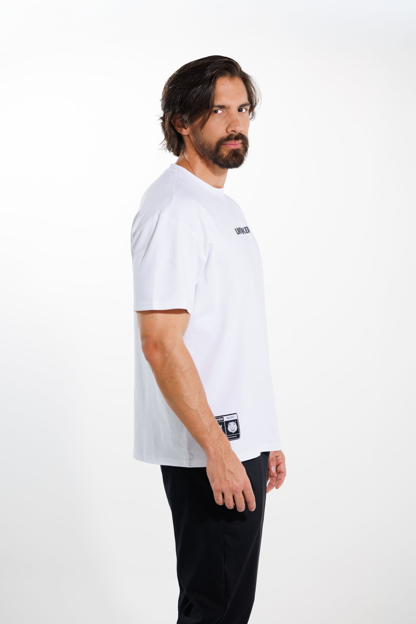 Camiseta Classic 190 gramos Semi-Oversize: Más que un básico - White