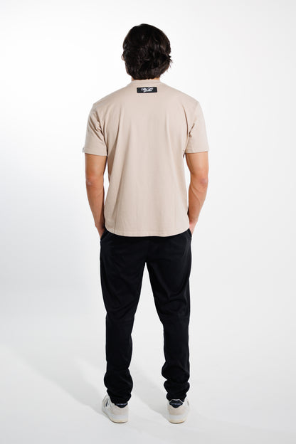 Camiseta Classic 200 gramos Semi-oversize: Más que un básico - Beige