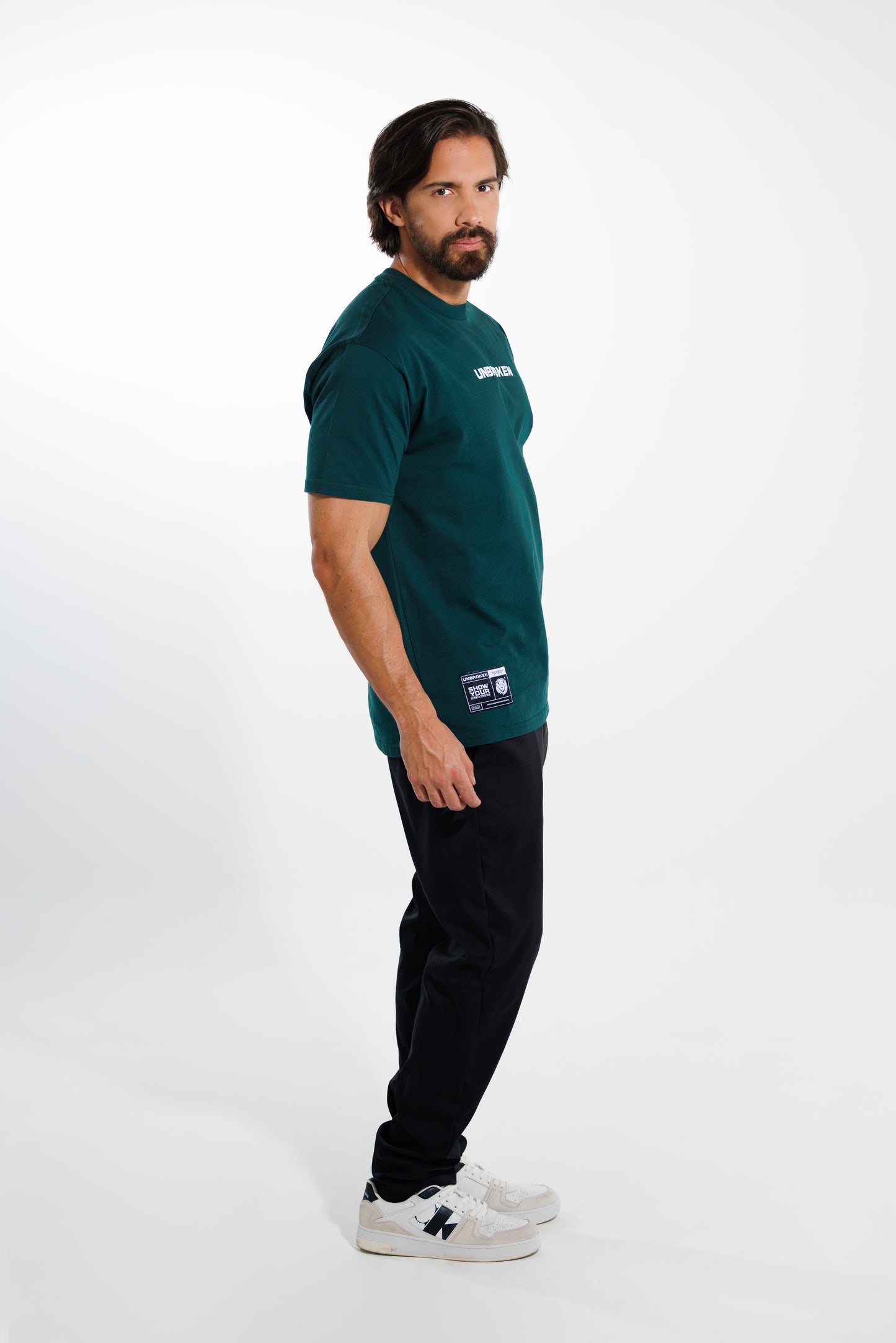 Camiseta Classic 190 gramos Semi-Oversize: Más que un básico - Green