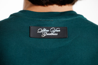 Camiseta Classic 190 gramos Semi-Oversize: Más que un básico - Green