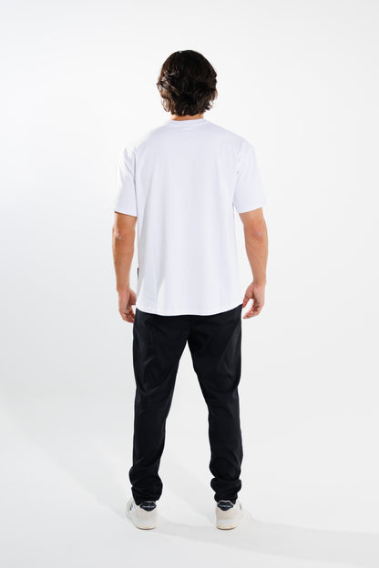 Camiseta Basic 250 gramos Semi-Oversize: Más que un básico - White