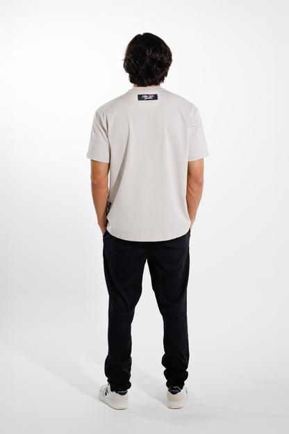 Camiseta Classic 220 gramos Semi-oversize: Más que un básico - Cream