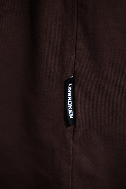 Camiseta Basic 250 gramos Semi-Oversize: Más que un básico - Dark brown
