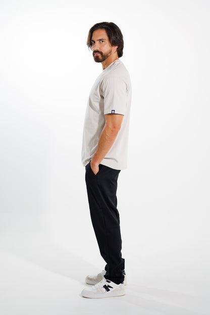 Camiseta Basic 250 gramos Semi-Oversize: Más que un básico - Beige