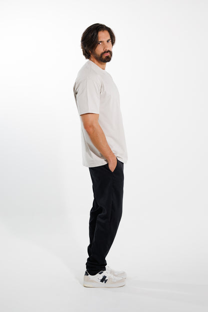 Camiseta Basic 250 gramos Semi-Oversize: Más que un básico - Beige