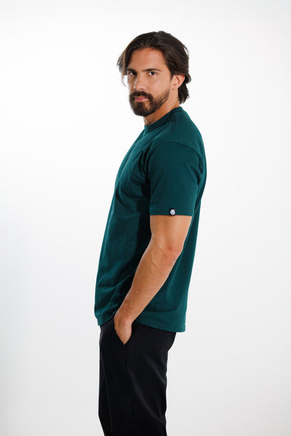 Camiseta Basic 190 gramos Semi-Oversize: Más que un básico - Green